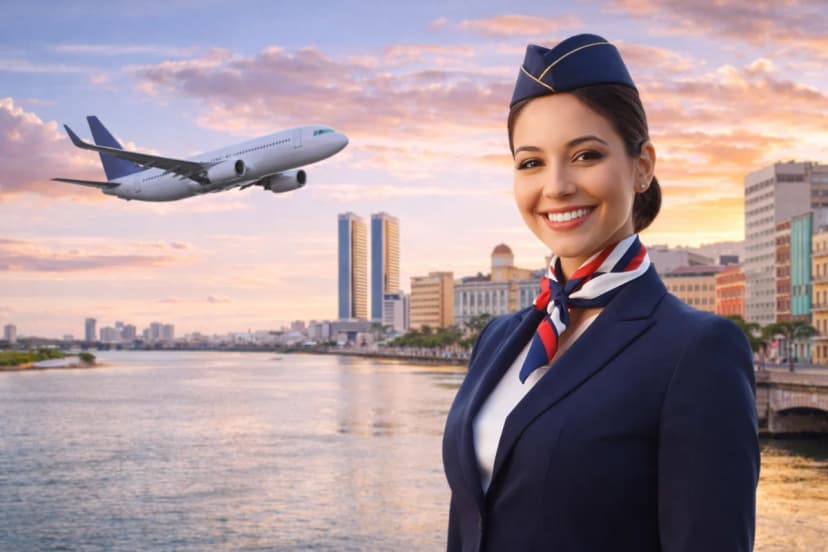 Curso de Comissário de Bordo em Recife