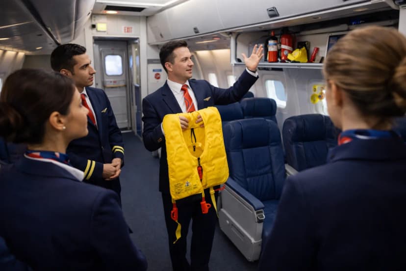 Como Funciona o Treinamento de Comissários nas Companhias Aéreas