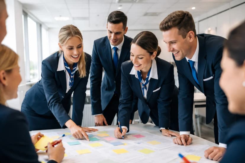 Etapas do Processo Seletivo para Comissários de Bordo