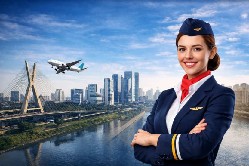 Curso de Comissário de Bordo em São Paulo