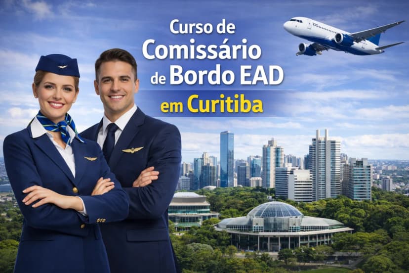 Curso de Comissário de Bordo em Curitiba