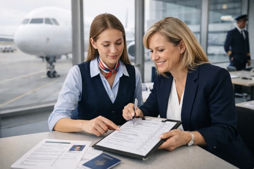 Escola de Aviação Confiável: Como Escolher a Melhor para Comissário de Bordo