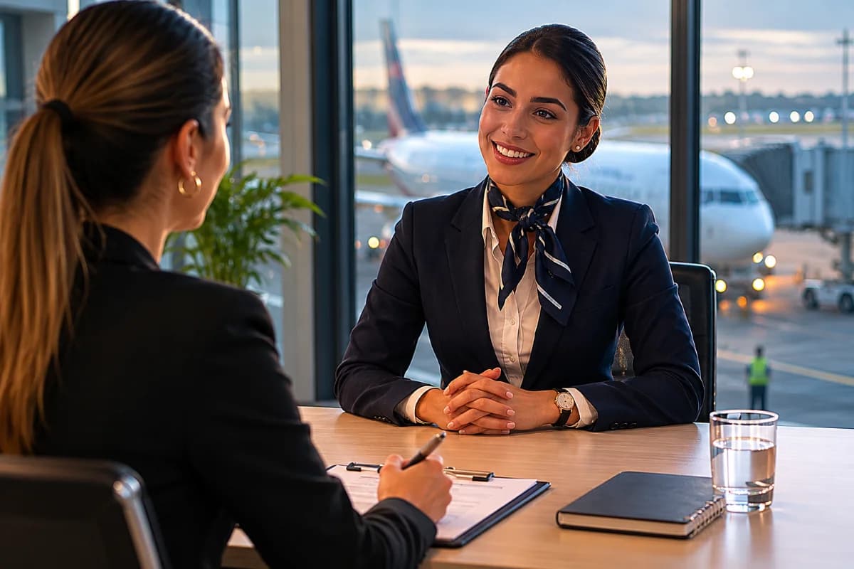 20 Perguntas de Entrevista para Comissário de Bordo: Respostas que as Companhias Aéreas Procuram