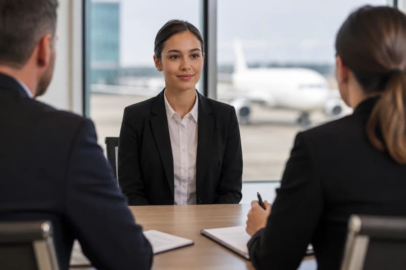 Como responder perguntas inesperadas na entrevista para comissário de bordo
