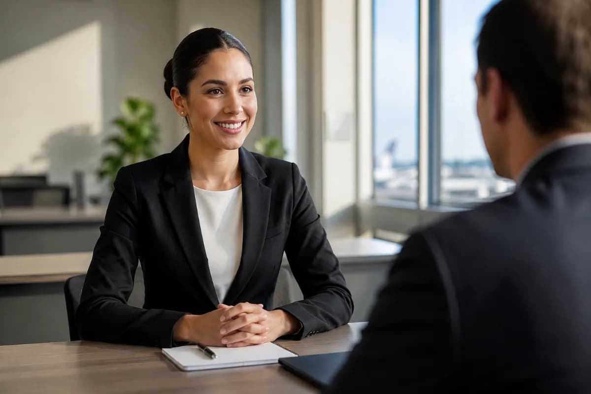 Como treinar comunicação para entrevistas na aviação civil?