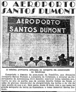 História do Aeroporto Santos Dumont 5 Aeroporto Santos Dumont. 10-12-1959, Acervo O Globo