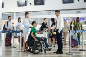 Acessibilidade nos voos