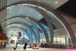 De São Paulo a Dubai 1 aeroporto de Dubai