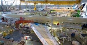 fábrica da Airbus, em Toulouse, na França