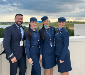 família realiza voo junta